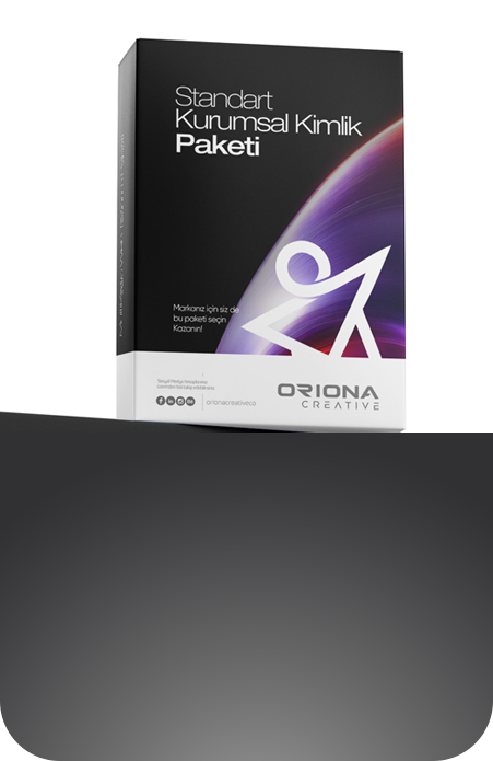 Standart kurumsal kimlik tasarım paketi - Oriona Creative