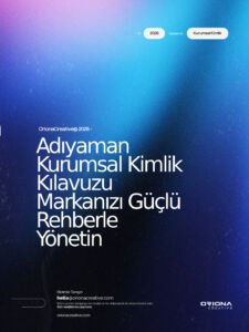 Adıyaman kurumsal kimlik kılavuzu oluşturma, marka rehberi ve marka stratejisi