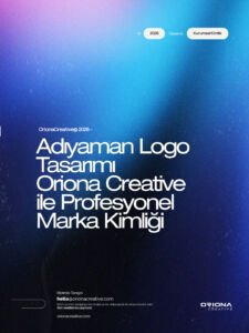 Adıyaman logo tasarımı için hazırlanmış profesyonel ve kurumsal logo dizayn örneği