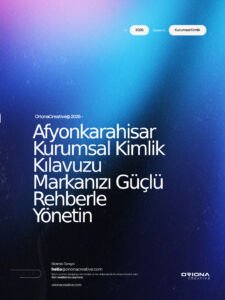 Afyonkarahisar kurumsal kimlik kılavuzu oluşturma, marka rehberi ve marka stratejisi