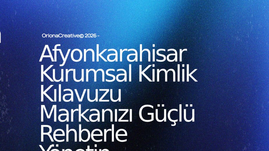 Afyonkarahisar kurumsal kimlik kılavuzu oluşturma, marka rehberi ve marka stratejisi