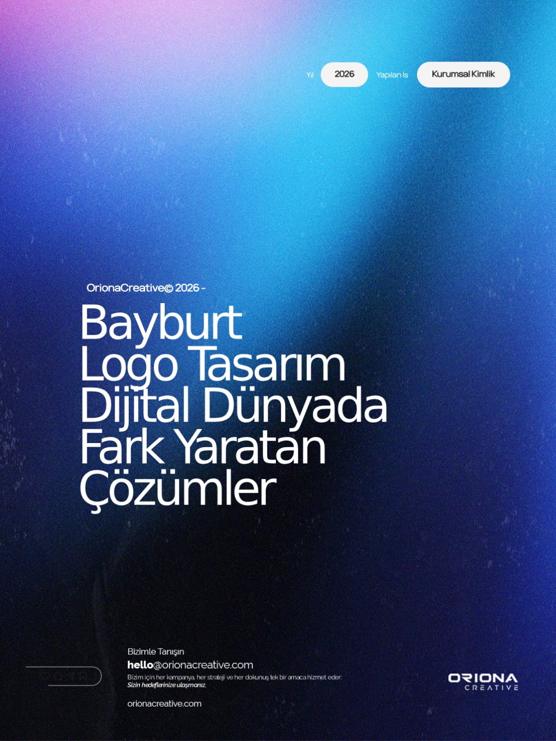 Bayburt profesyonel logo tasarımı, kurumsal kimlik ve marka danışmanlığı