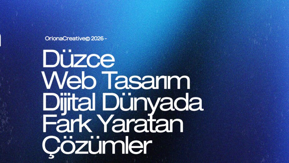 Düzce profesyonel web tasarım, e-ticaret ve dijital pazarlama ajansı