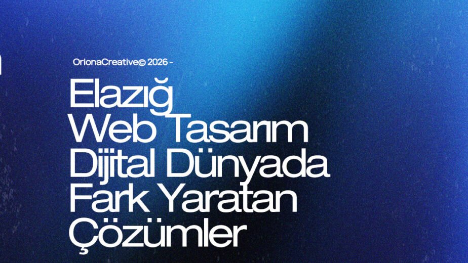 Elazığ web tasarım ve yerel dijital çözümler