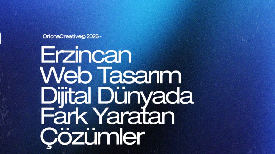Erzincan web tasarım ve yerel dijital çözümler