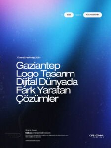 Gaziantep profesyonel logo tasarımı, kurumsal kimlik ve marka danışmanlığı hizmetleri