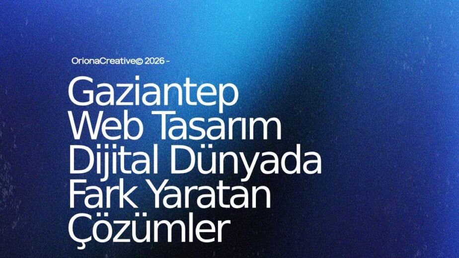 Gaziantep profesyonel web tasarım ve e-ticaret çözümleri