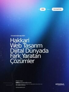 Hakkari profesyonel web tasarım ve dijital pazarlama