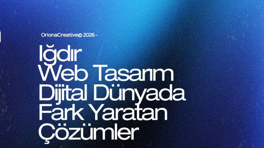 Iğdır profesyonel web tasarım, e-ticaret ve dijital pazarlama ajansı