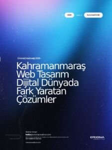 Kahramanmaraş profesyonel logo tasarımı, kurumsal kimlik ve marka danışmanlığı