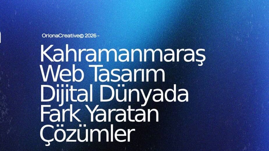 Kahramanmaraş profesyonel logo tasarımı, kurumsal kimlik ve marka danışmanlığı