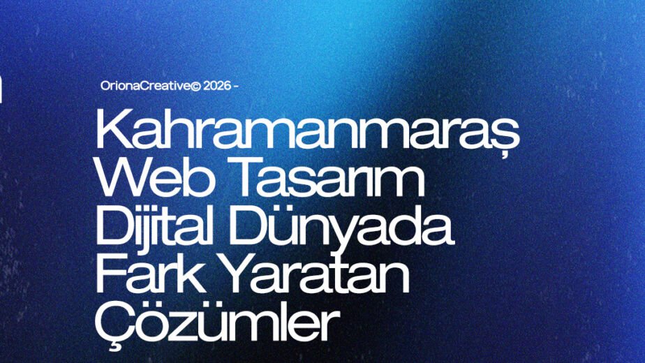 Kahramanmaraş profesyonel web tasarım, kurumsal yazılım ve dijital pazarlama ajansı