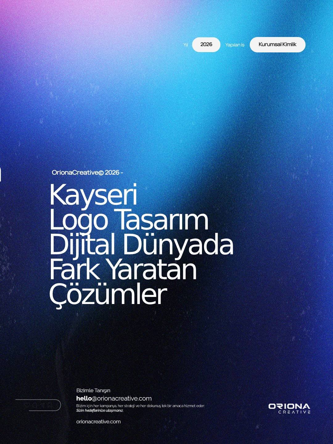 Kayseri profesyonel logo tasarımı, kurumsal kimlik ve marka danışmanlığı