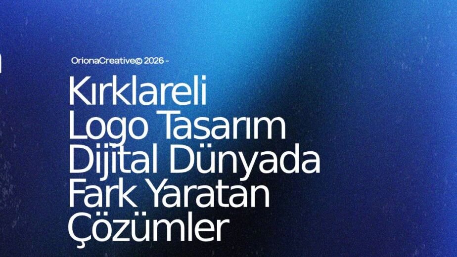 Kırklareli profesyonel logo tasarımı, kurumsal kimlik ve marka danışmanlığı