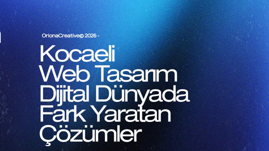 Kocaeli profesyonel web tasarım, yazılım ve dijital pazarlama ajansı