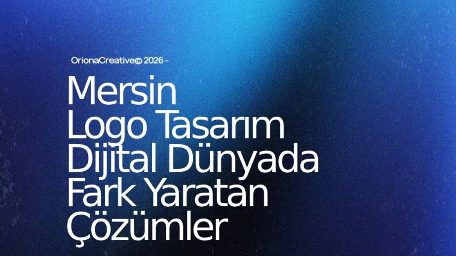 Mersin profesyonel logo tasarımı, kurumsal kimlik ve marka danışmanlığı