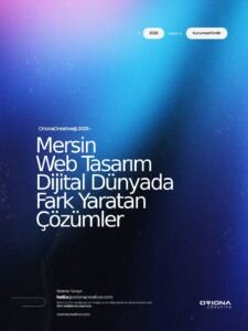 Mersin profesyonel web tasarım ve dijital pazarlama çözümleri
