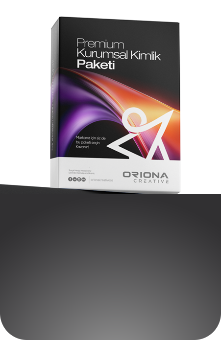 Premium kurumsal kimlik tasarım paketi - Oriona Creative