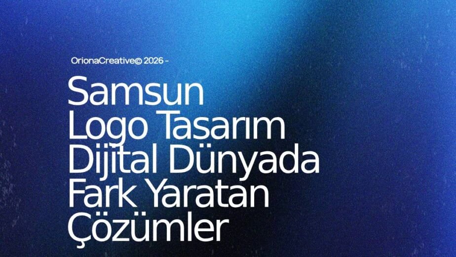 Samsun profesyonel logo tasarımı, kurumsal kimlik ve marka danışmanlığı