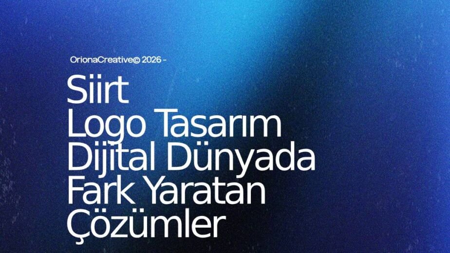 Siirt profesyonel logo tasarımı, kurumsal kimlik ve marka danışmanlığı