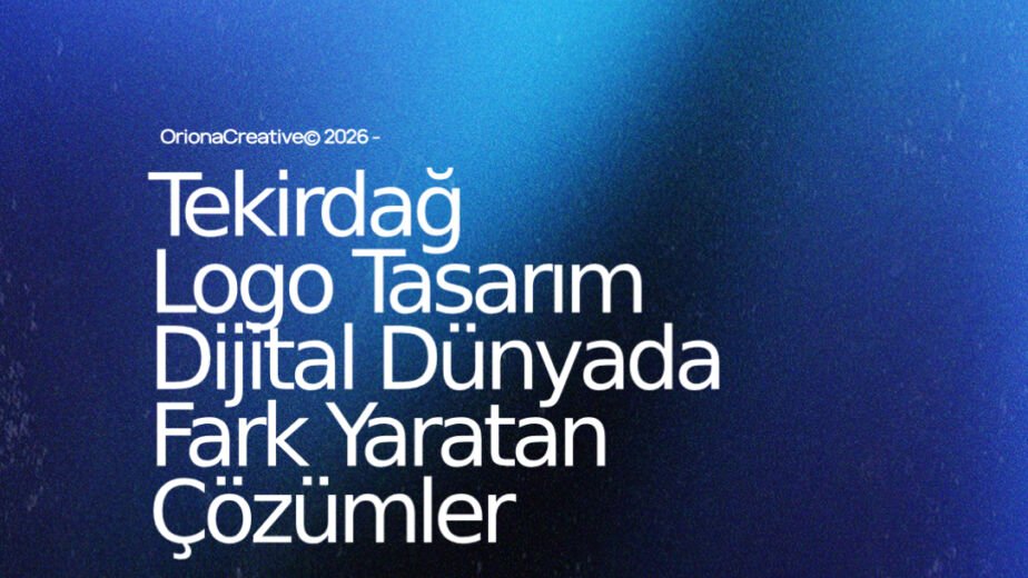 Tekirdağ profesyonel logo tasarımı, kurumsal kimlik ve marka danışmanlığı